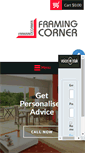 Mobile Screenshot of framingcorner.net.au